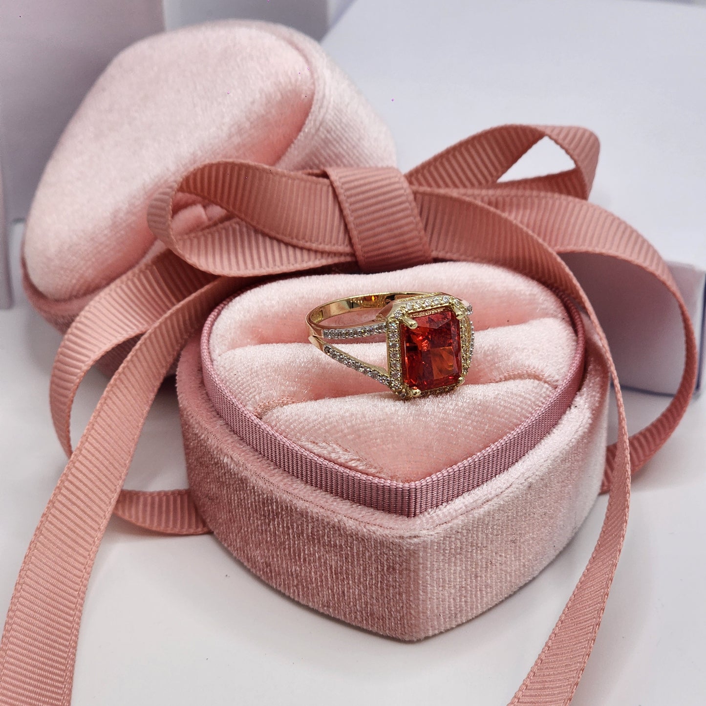 Red Stone Ring