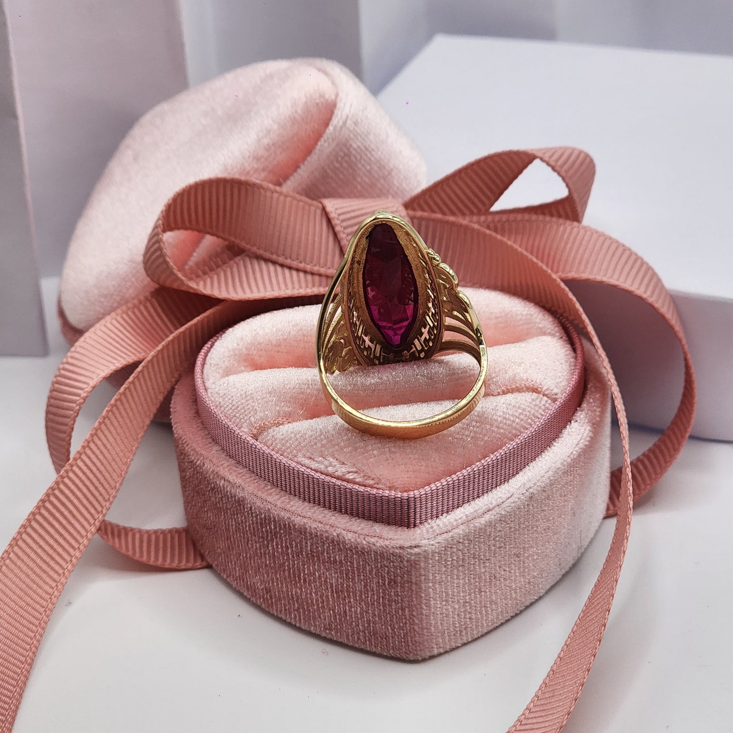 Red Almond Ring