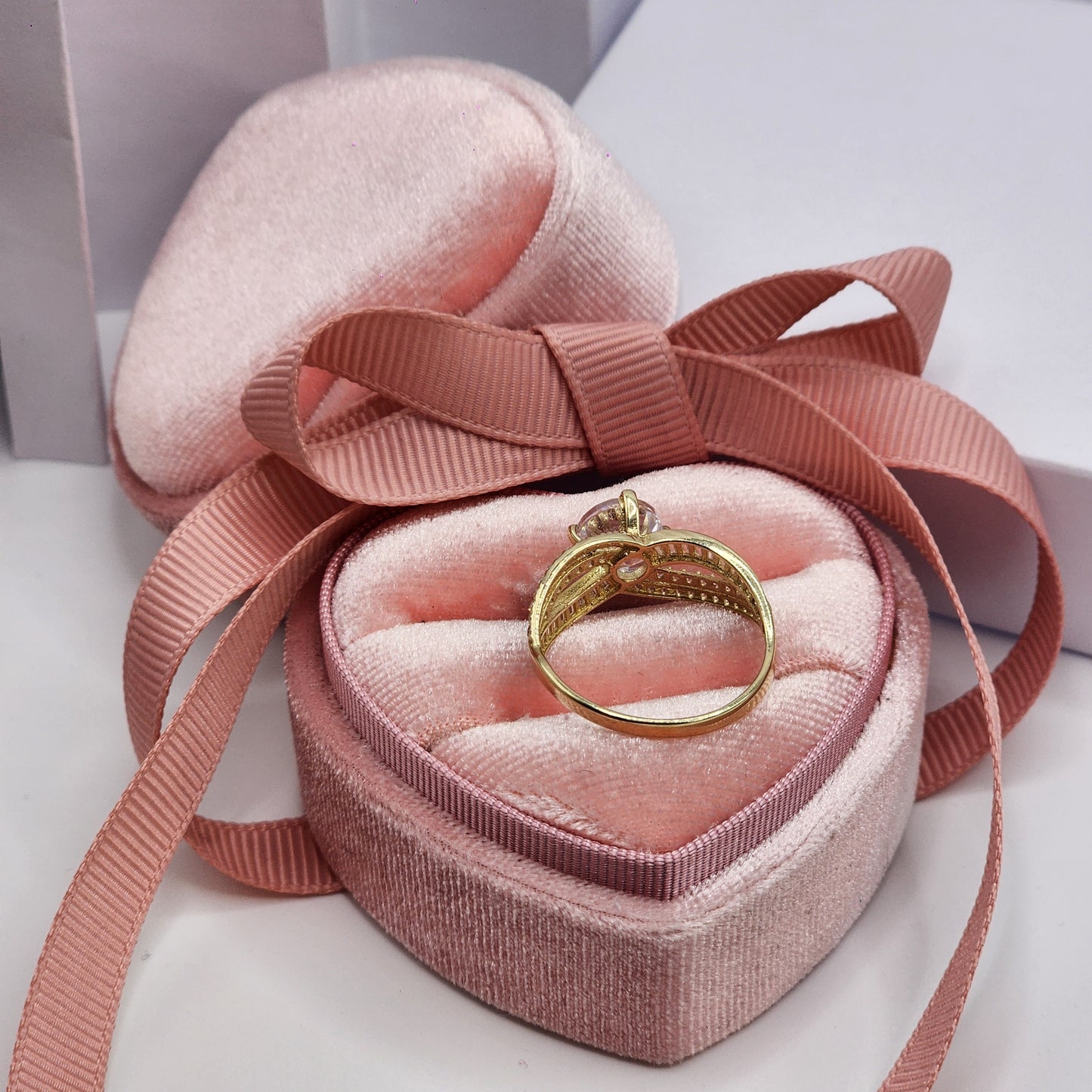 Cross Engagemant Ring