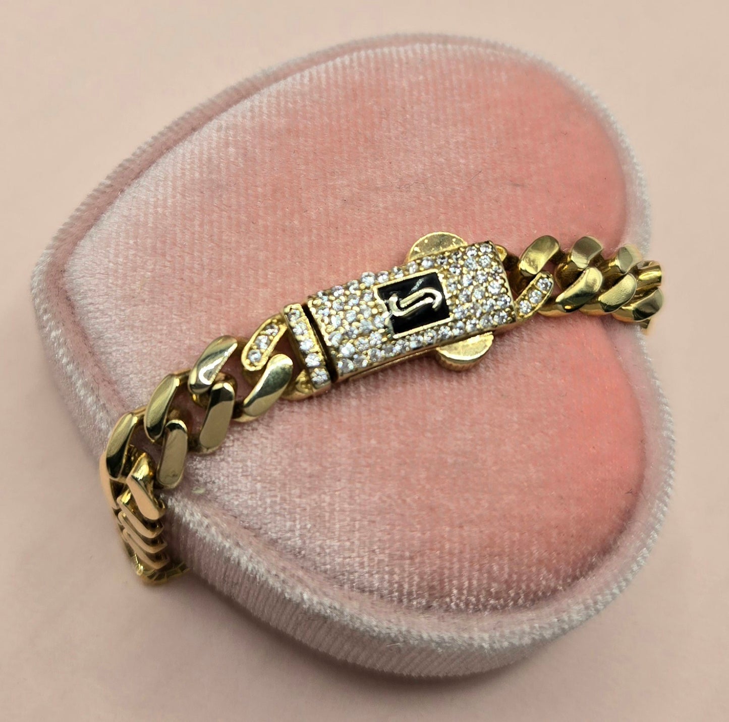 Monaco Chain Zirconia Clasp