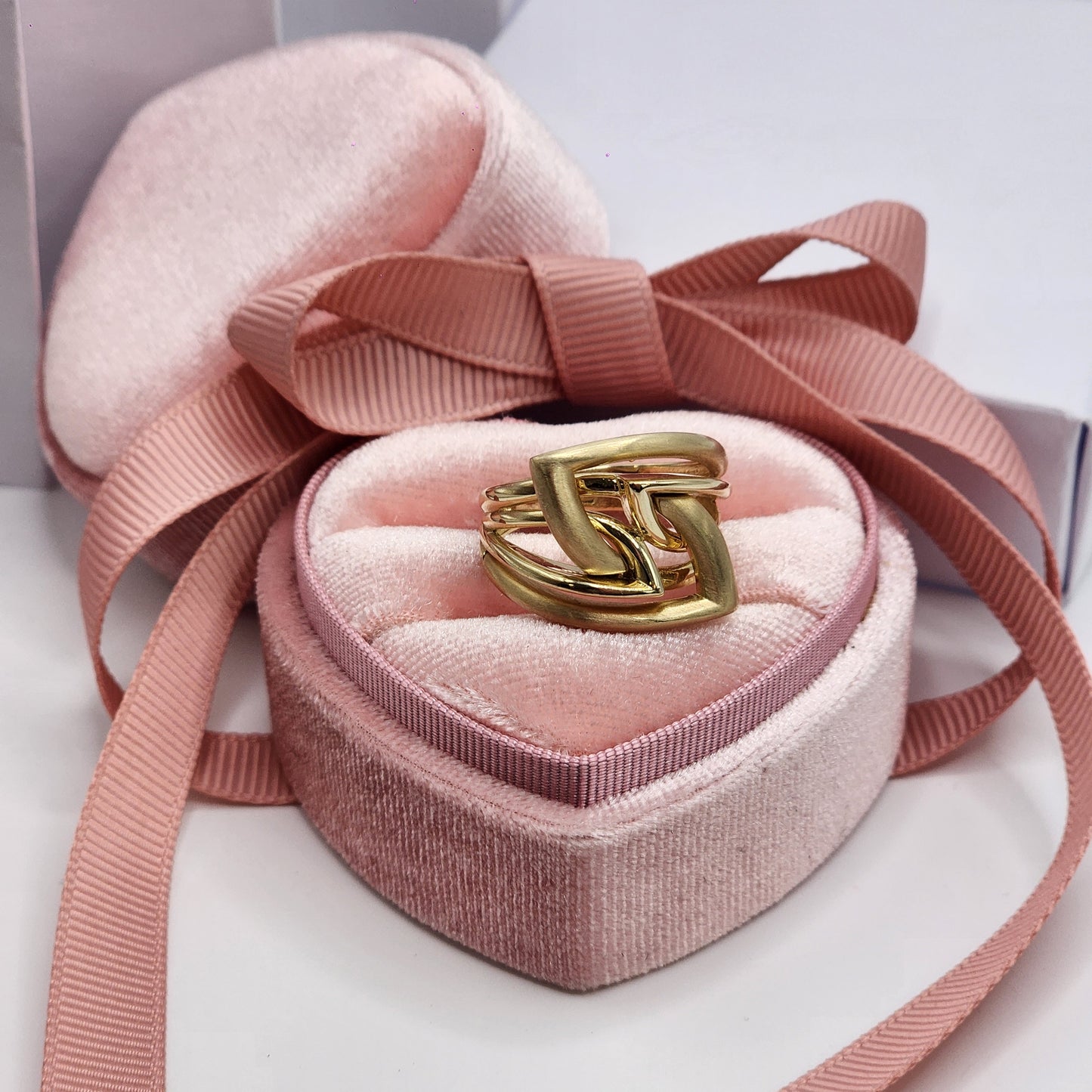 Double Leaf Ring