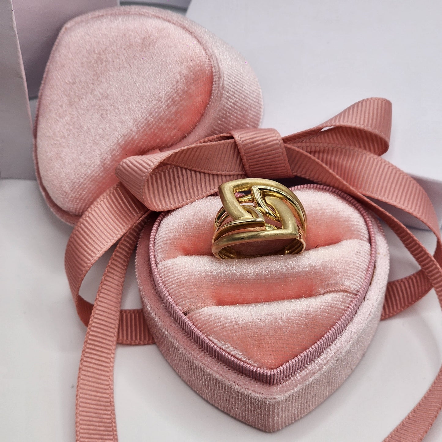 Double Leaf Ring