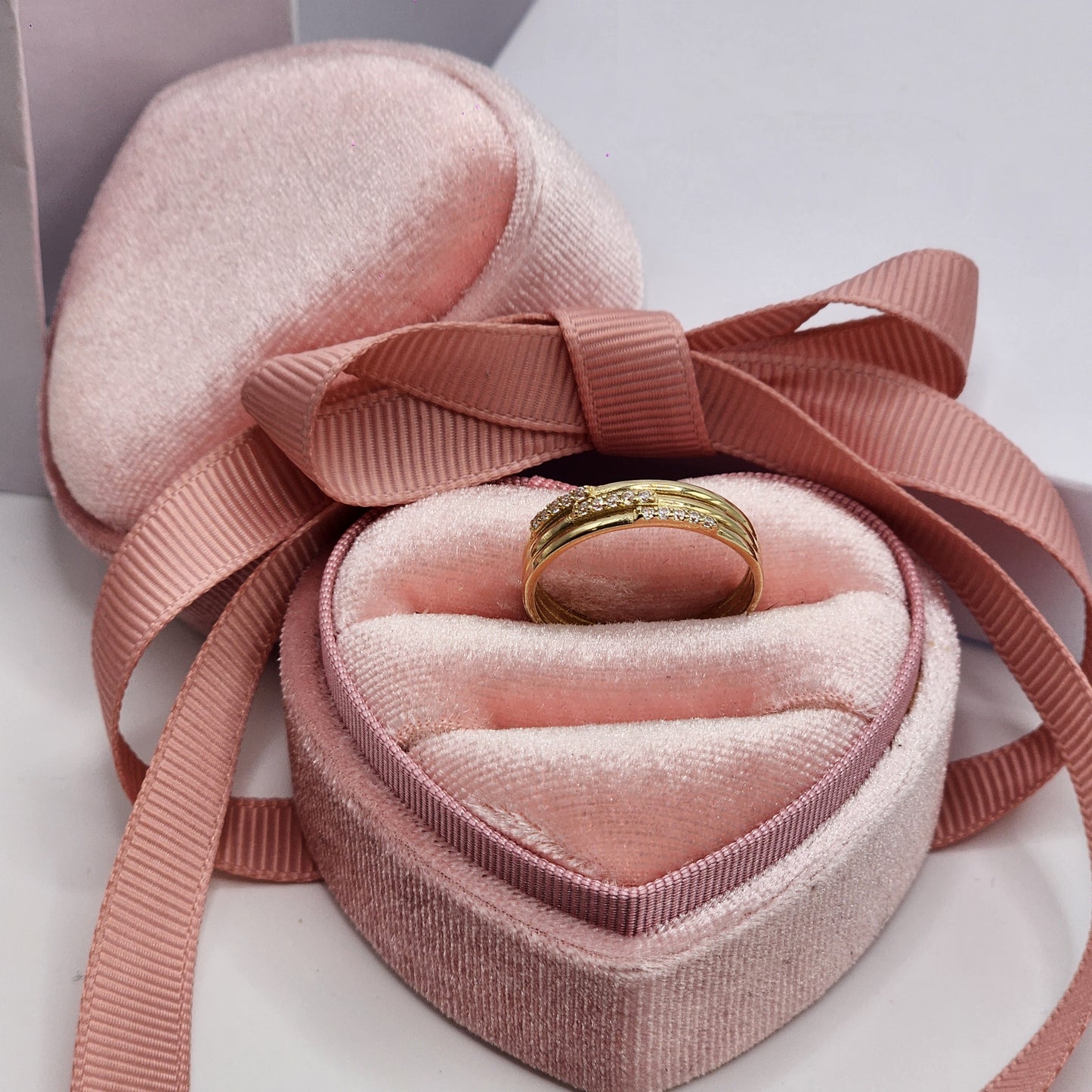 Triple Zirconia Ring