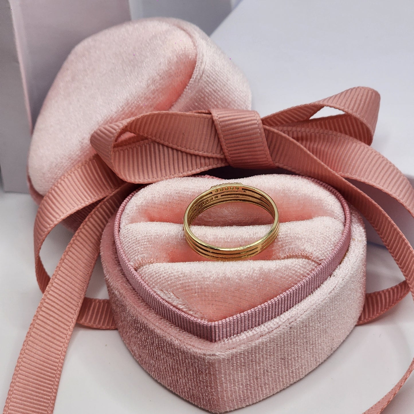 Triple Zirconia Ring