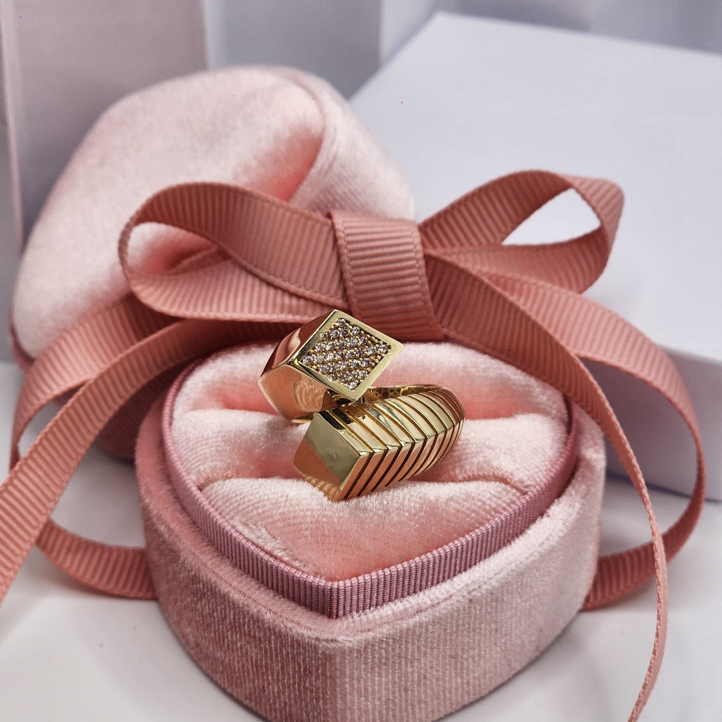 Double Rhombus Ring