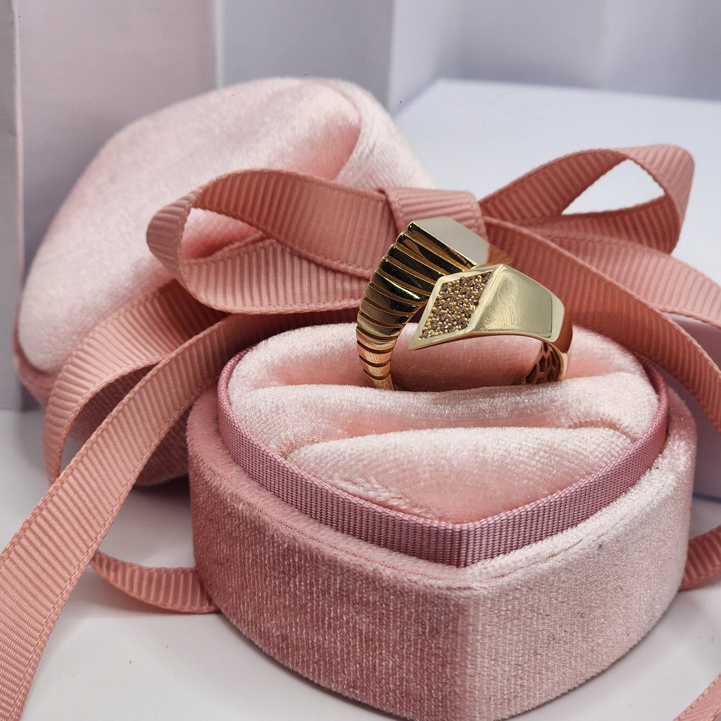 Double Rhombus Ring