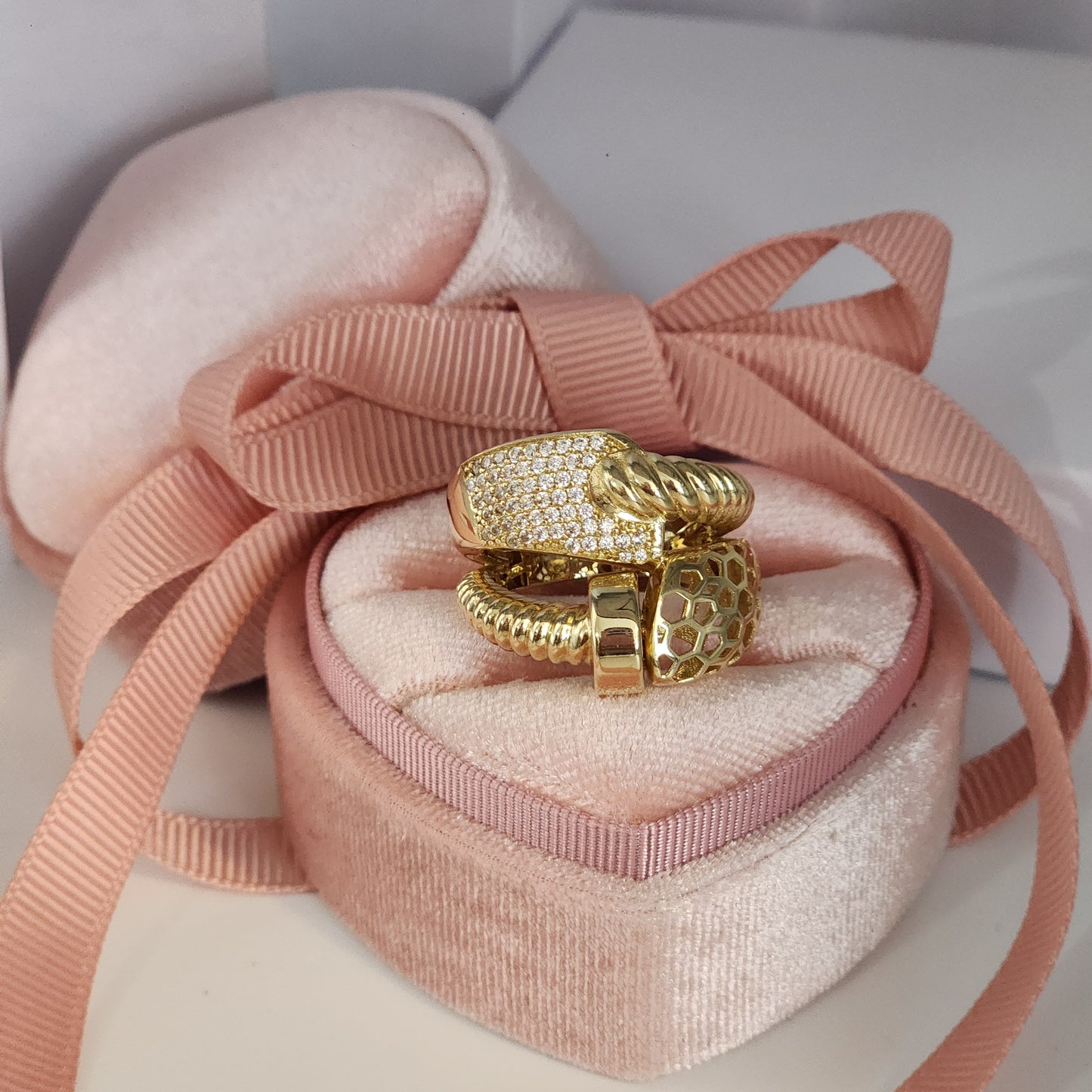 Double Ring with Hammer