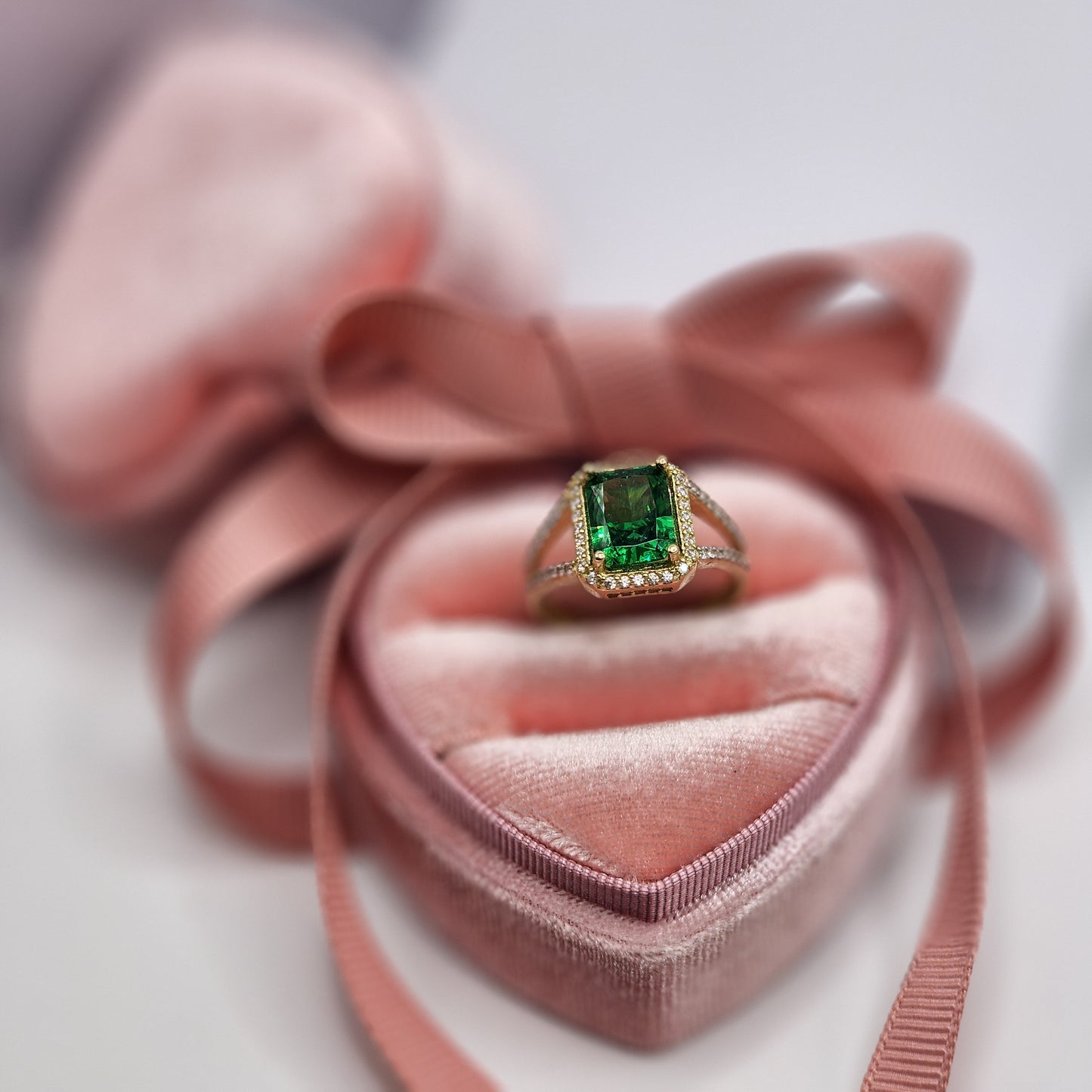 Green Stone Ring