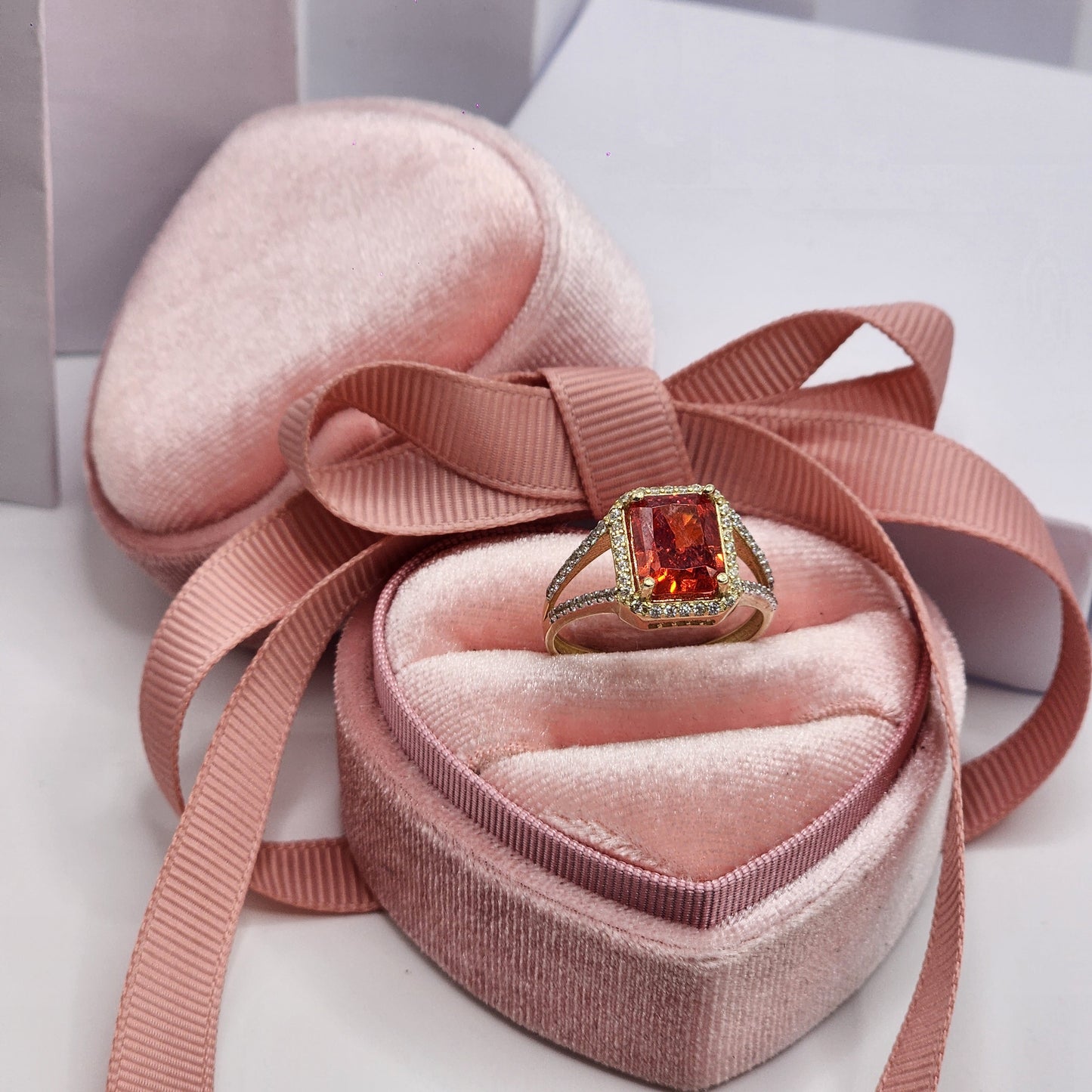 Red Stone Ring