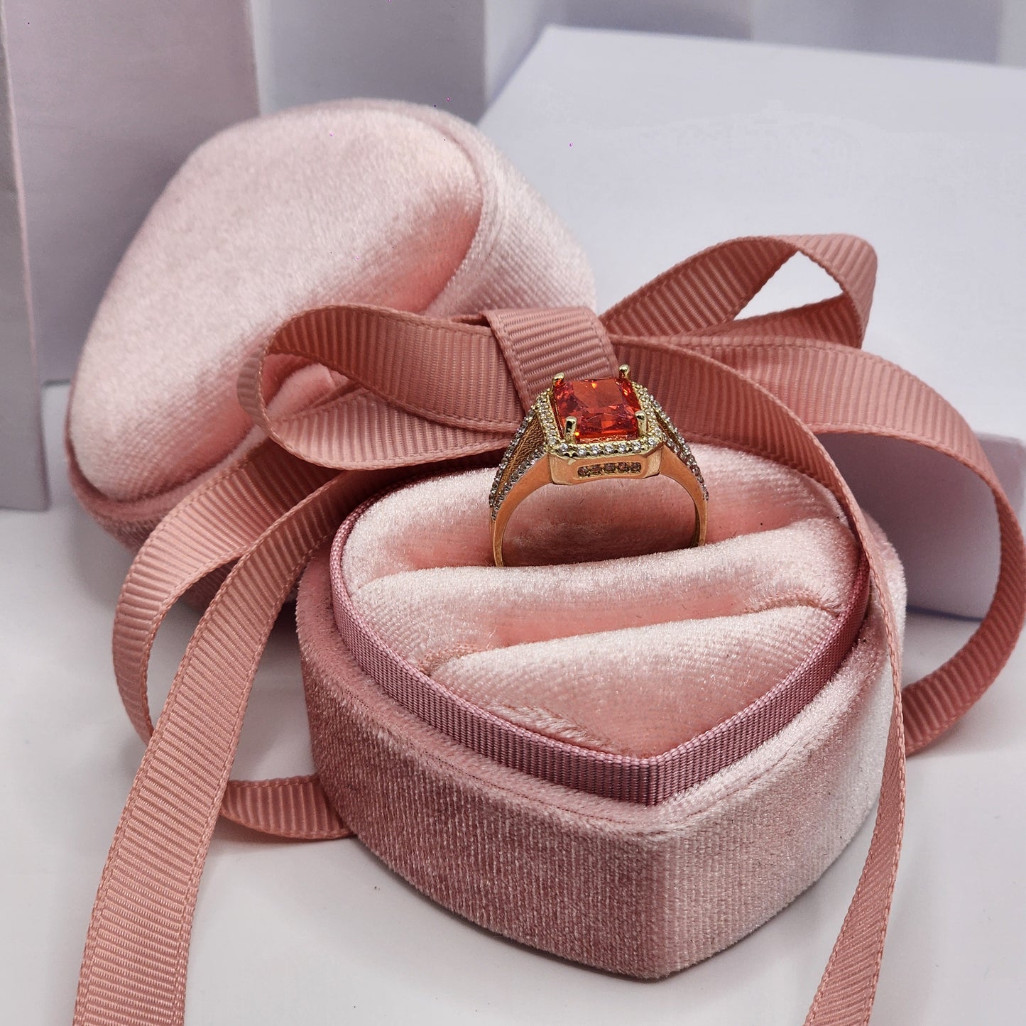 Red Stone Ring