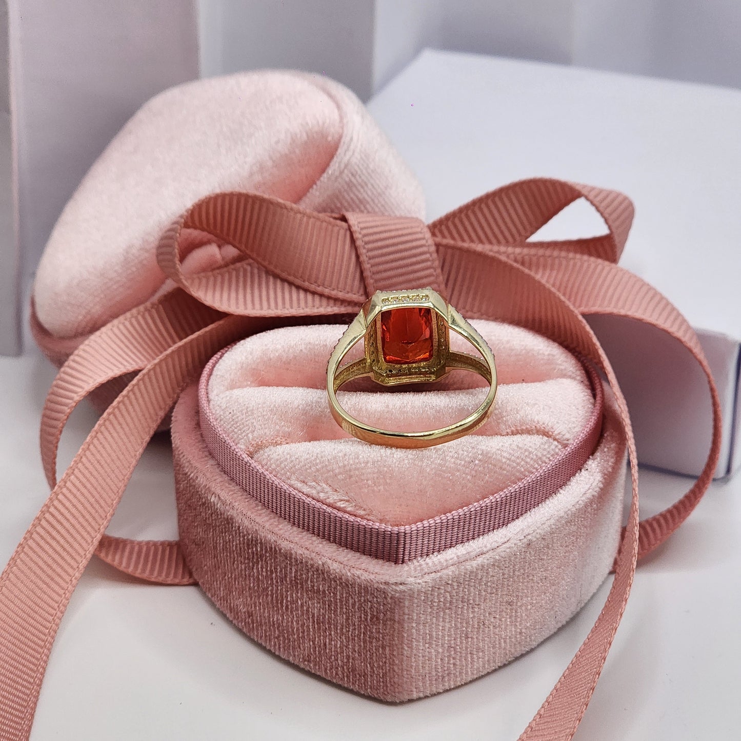 Red Stone Ring
