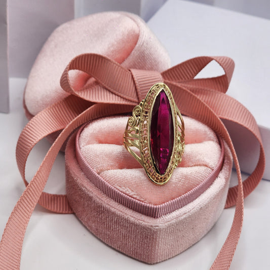 Red Almond Ring