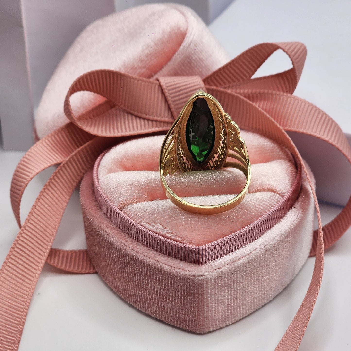 Green Almond Ring