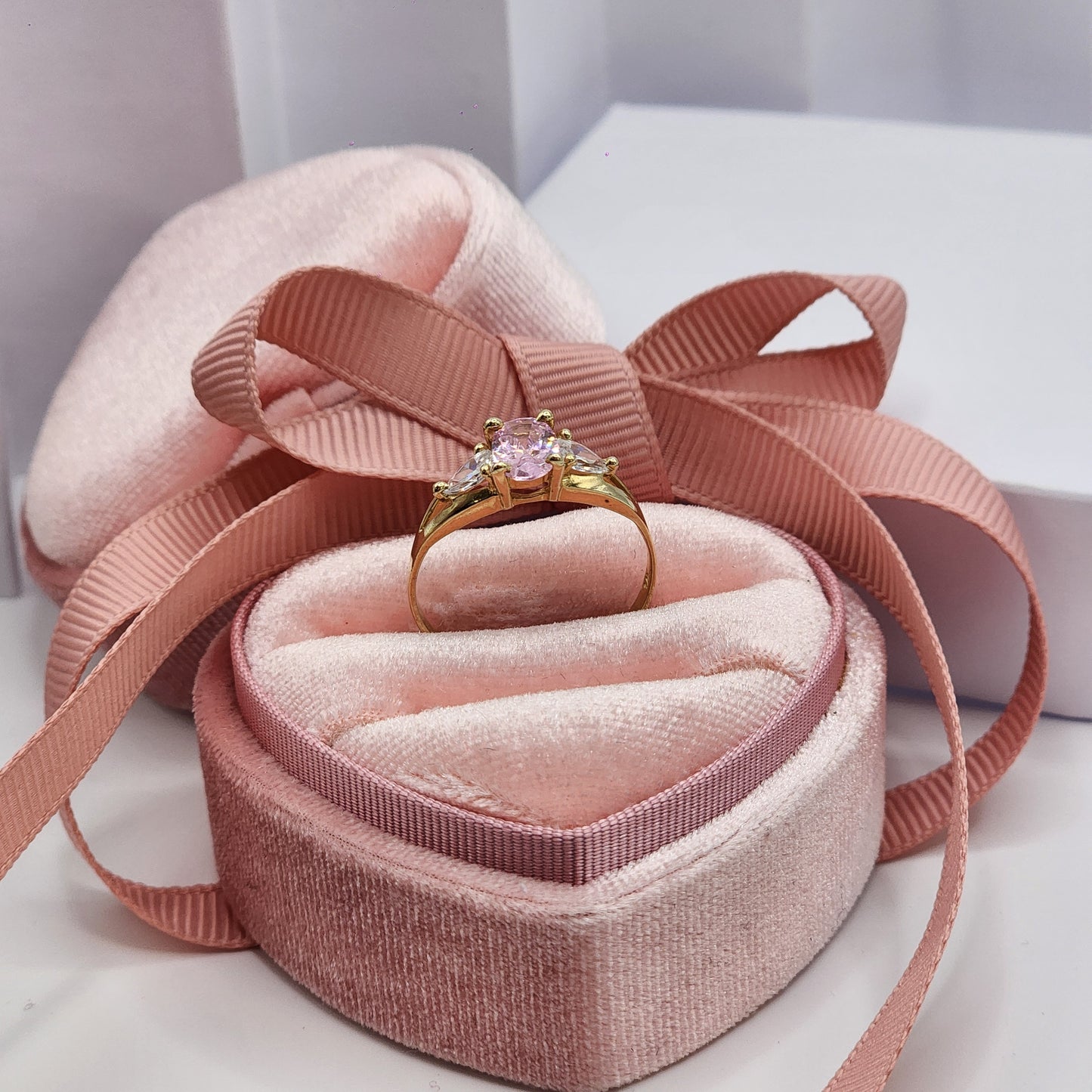 White and Pink