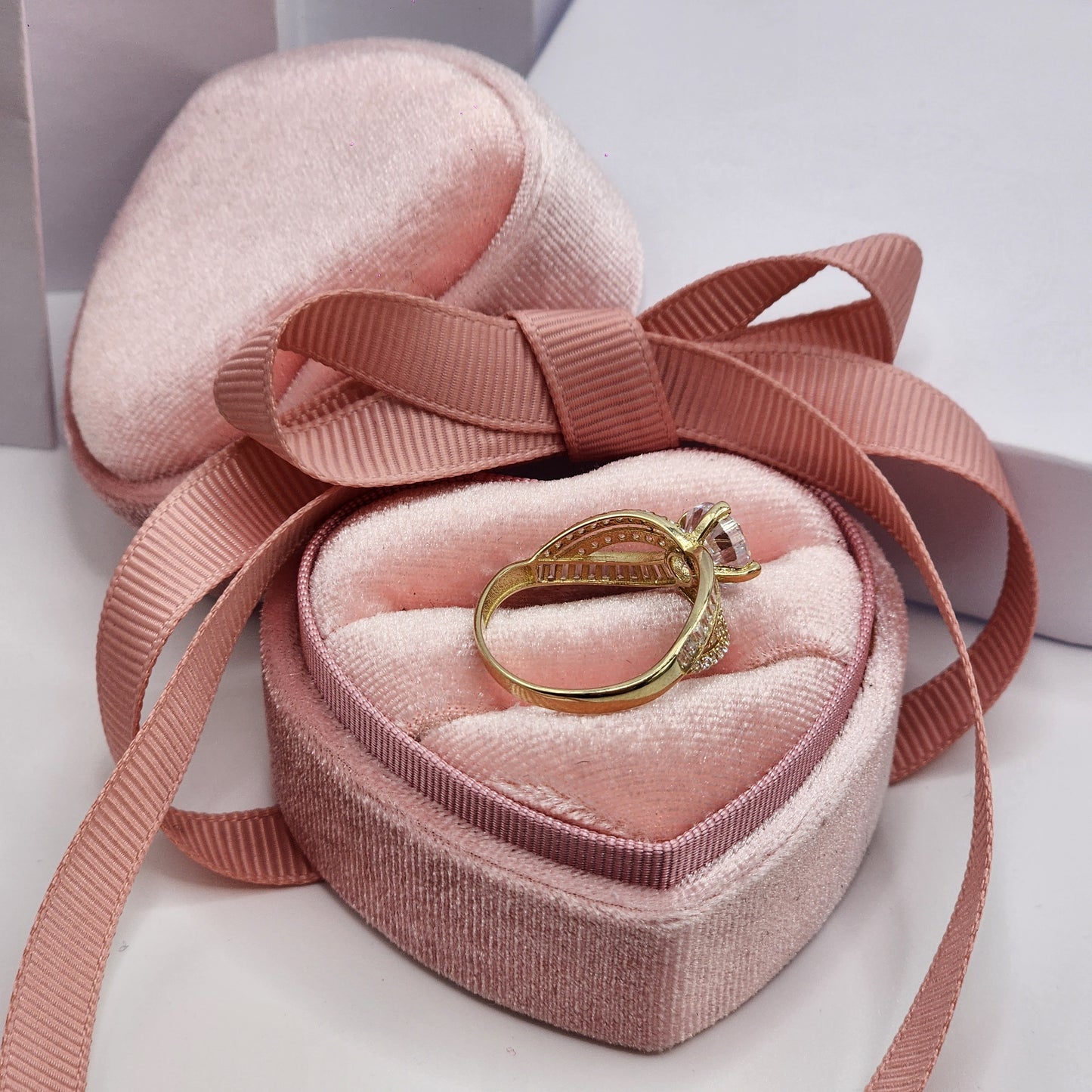 Cross Engagemant Ring