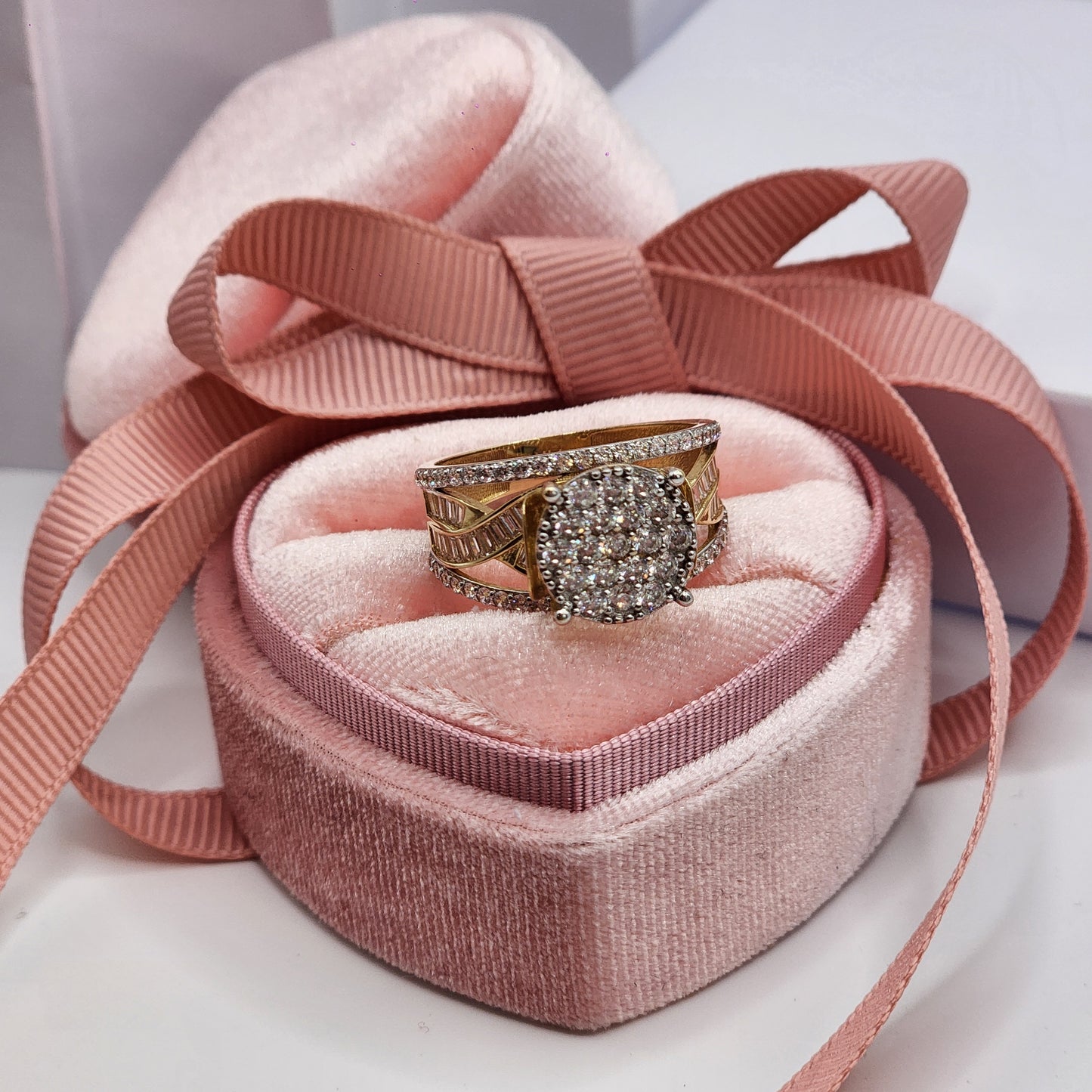 Princess Round Engagement