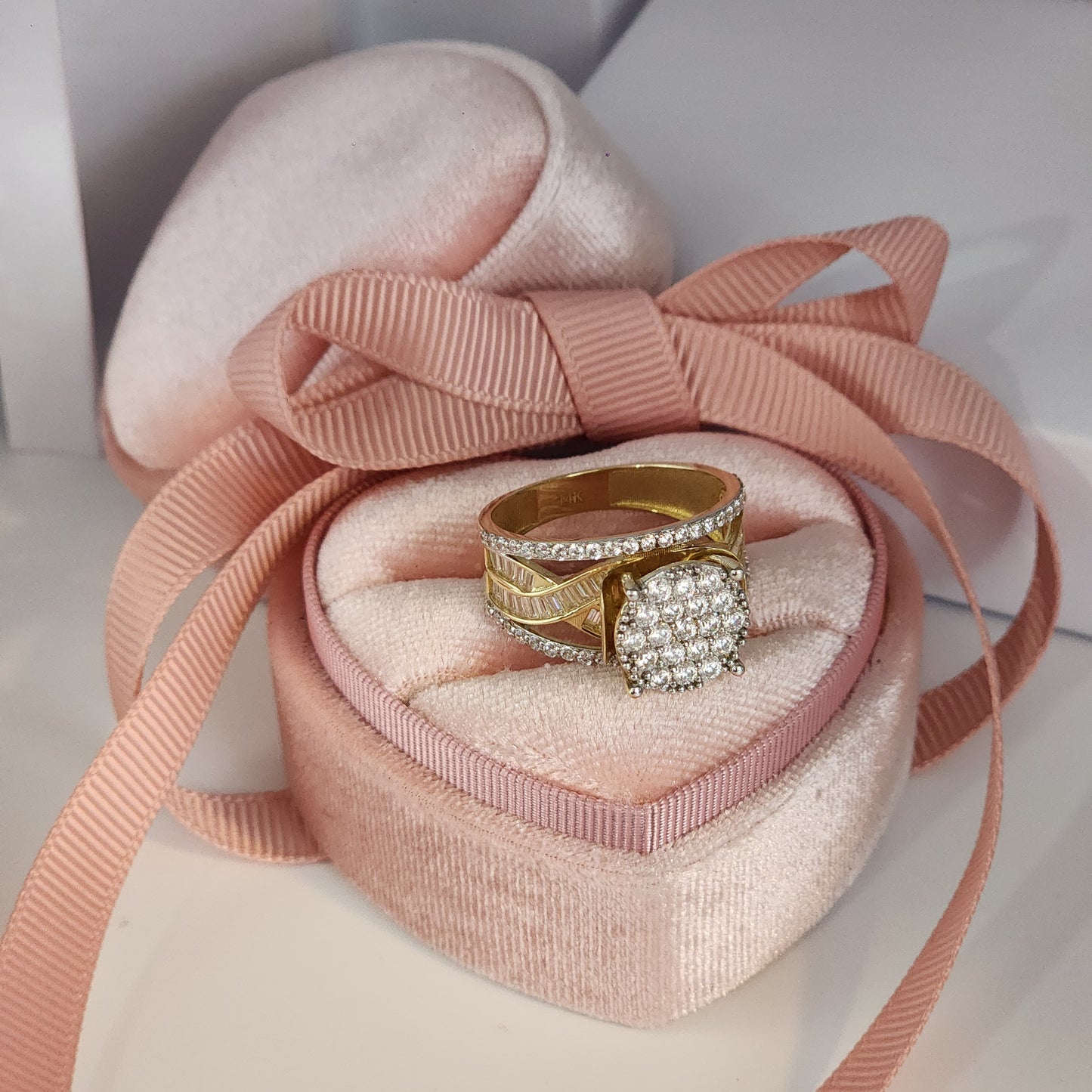 Princess Round Engagement