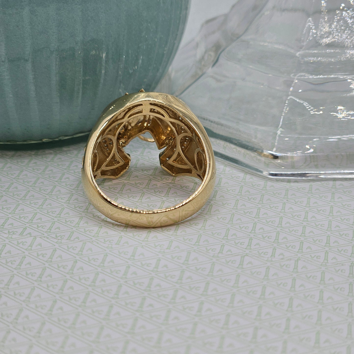Horse and Horseshoe Ring