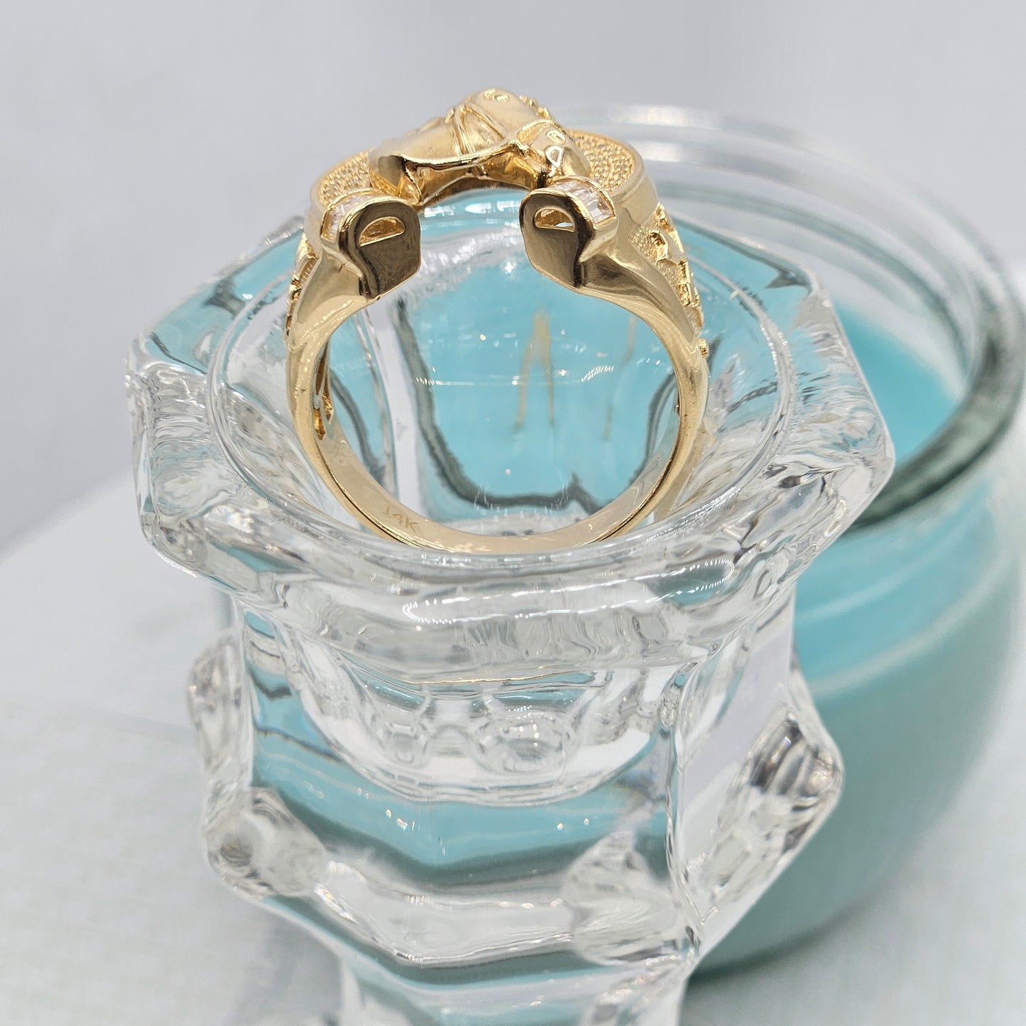 Horse and Horseshoe Ring