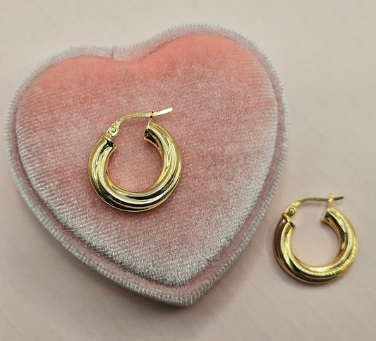 Small twited hoops