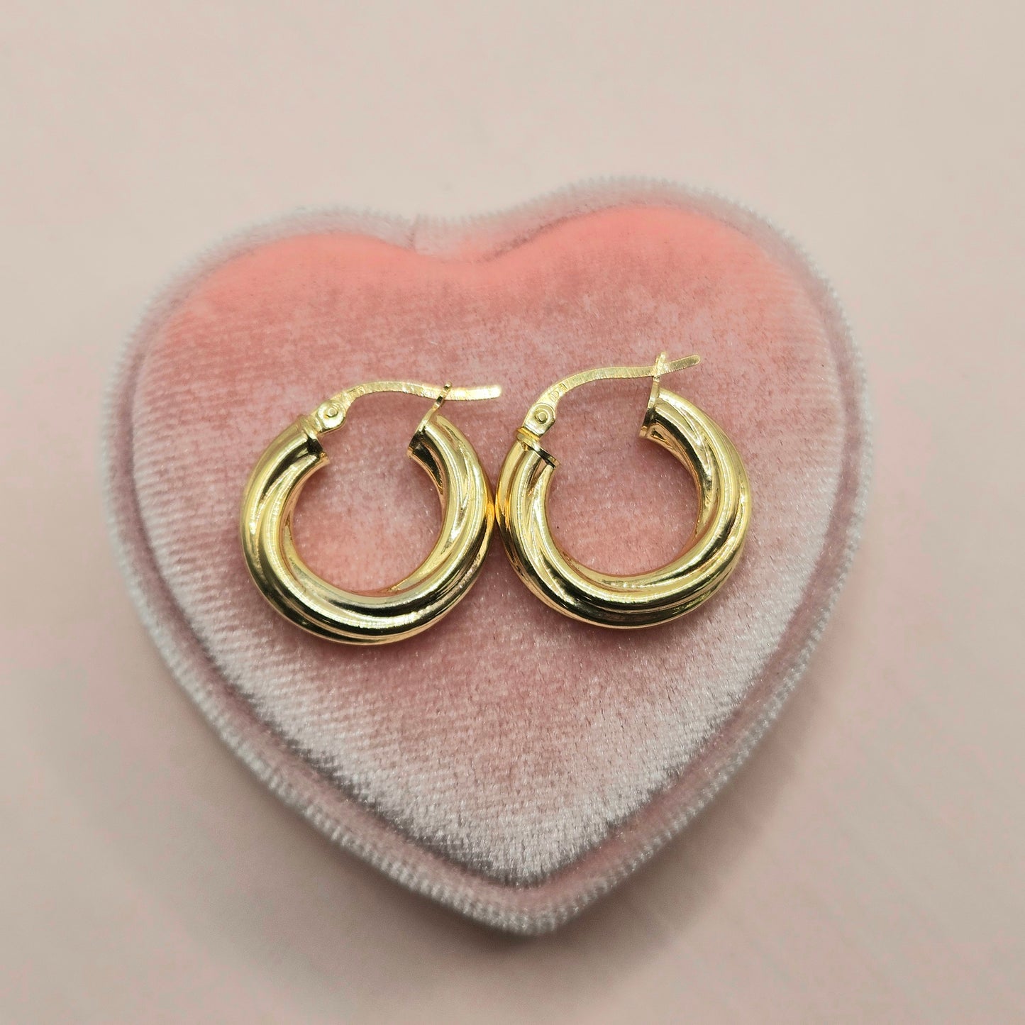 Small twited hoops