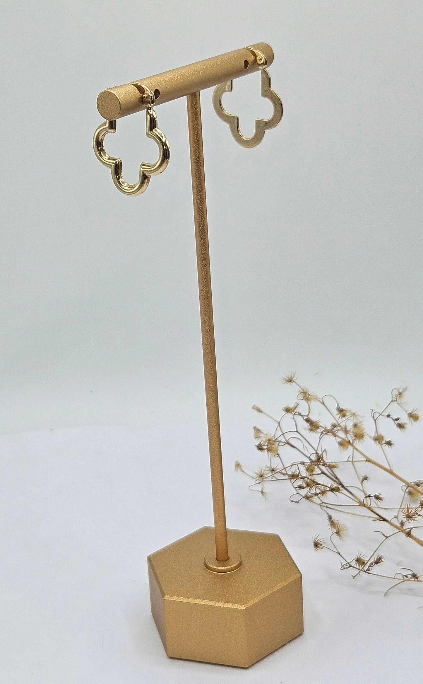 Flower Shaped Hoops