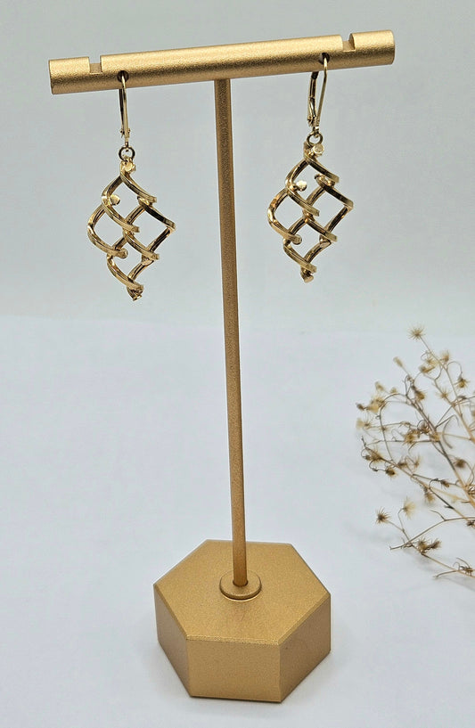 Four Rhombus Earring