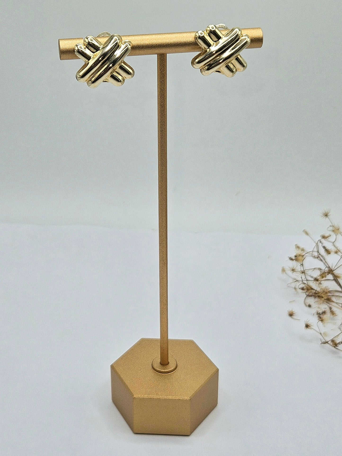 Double X Earring
