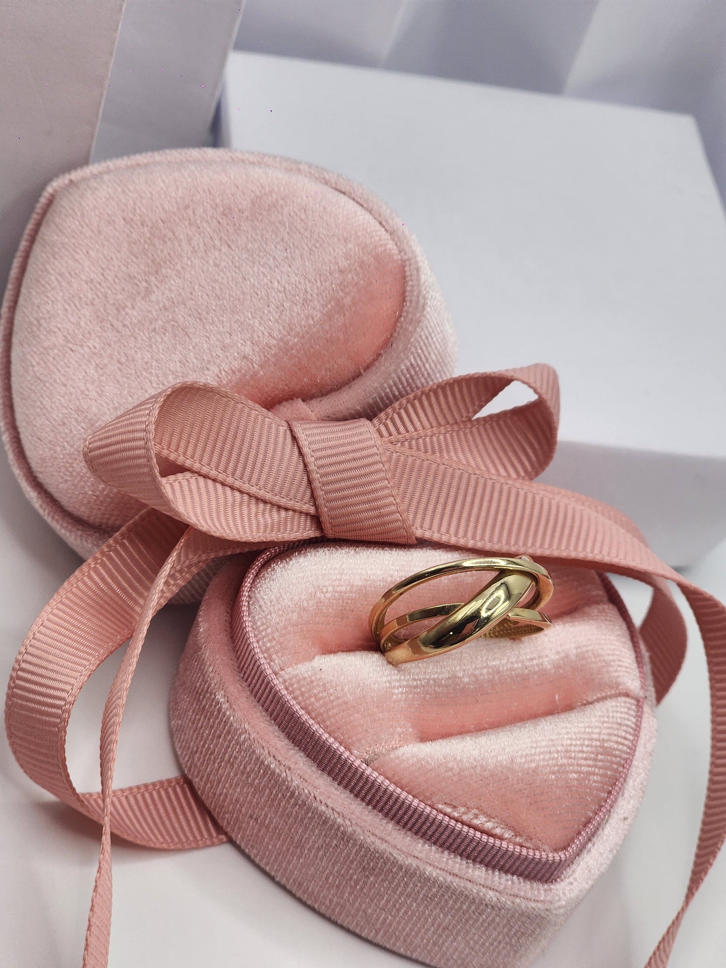 Plain Cruzado Ring