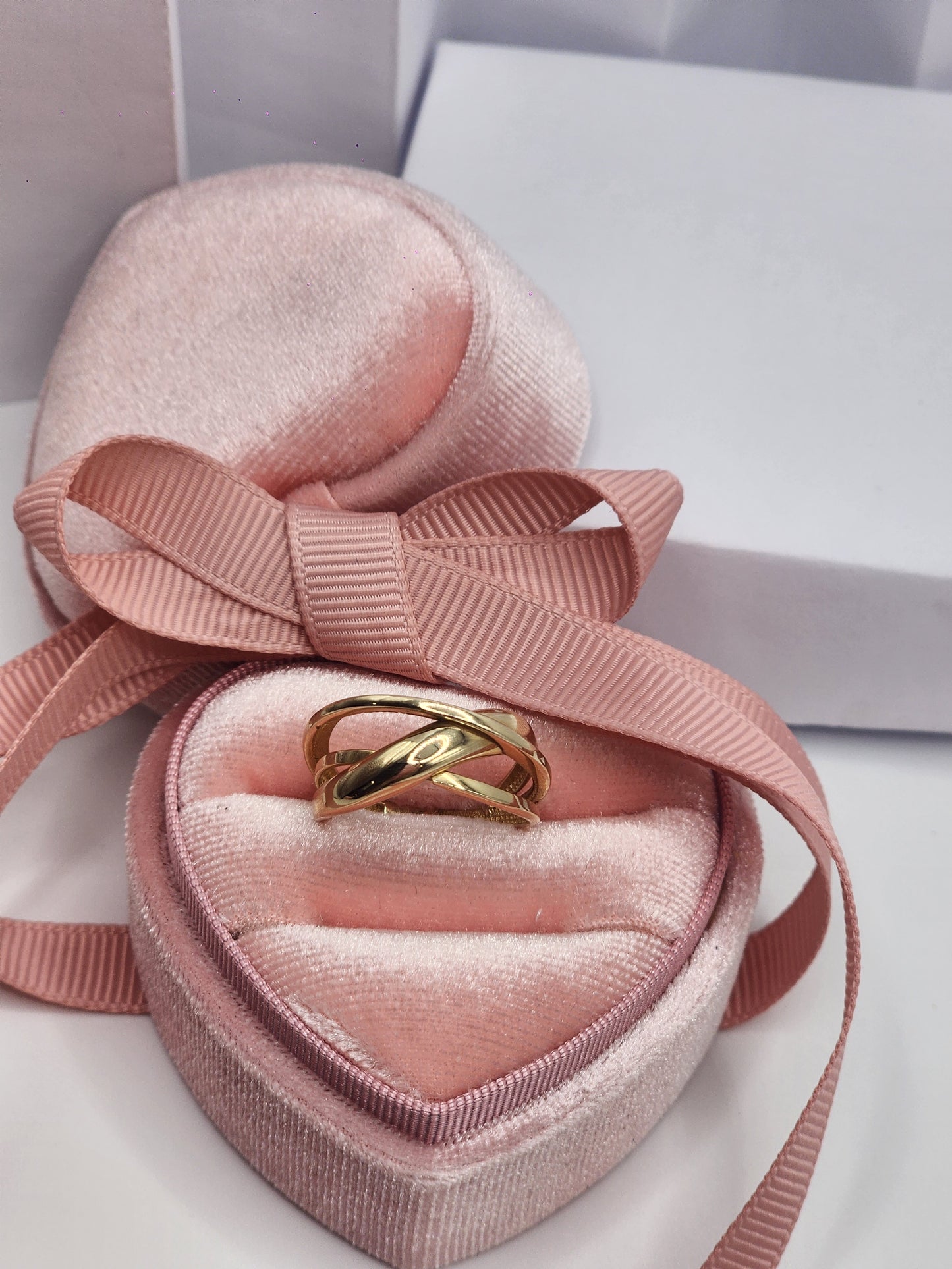 Plain Cruzado Ring