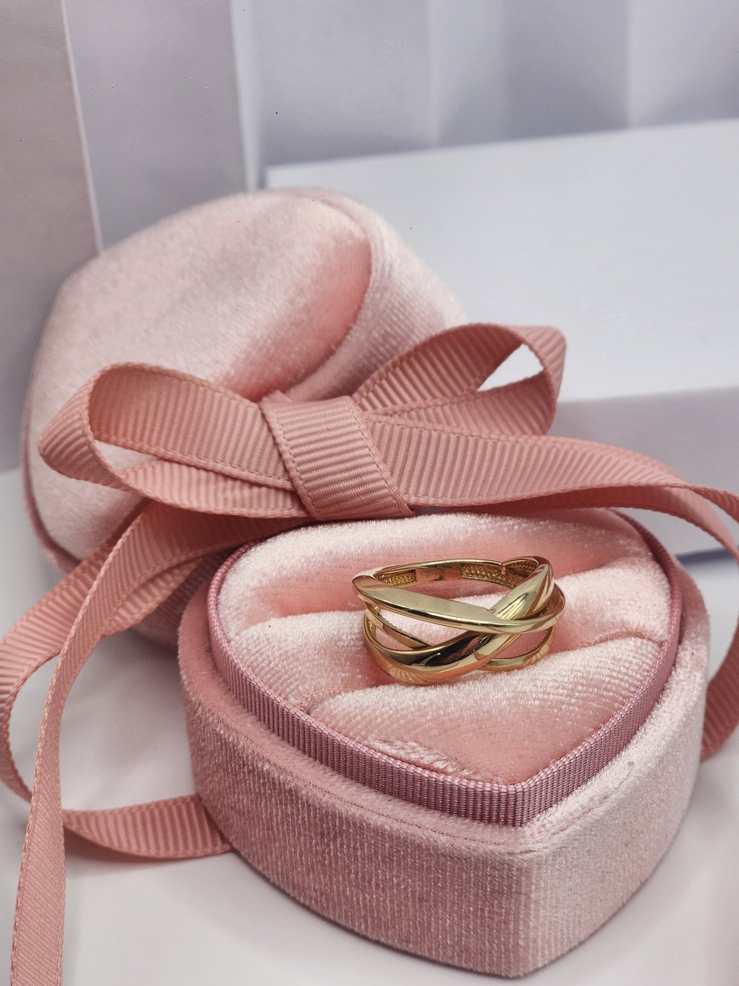 Plain Cruzado Ring