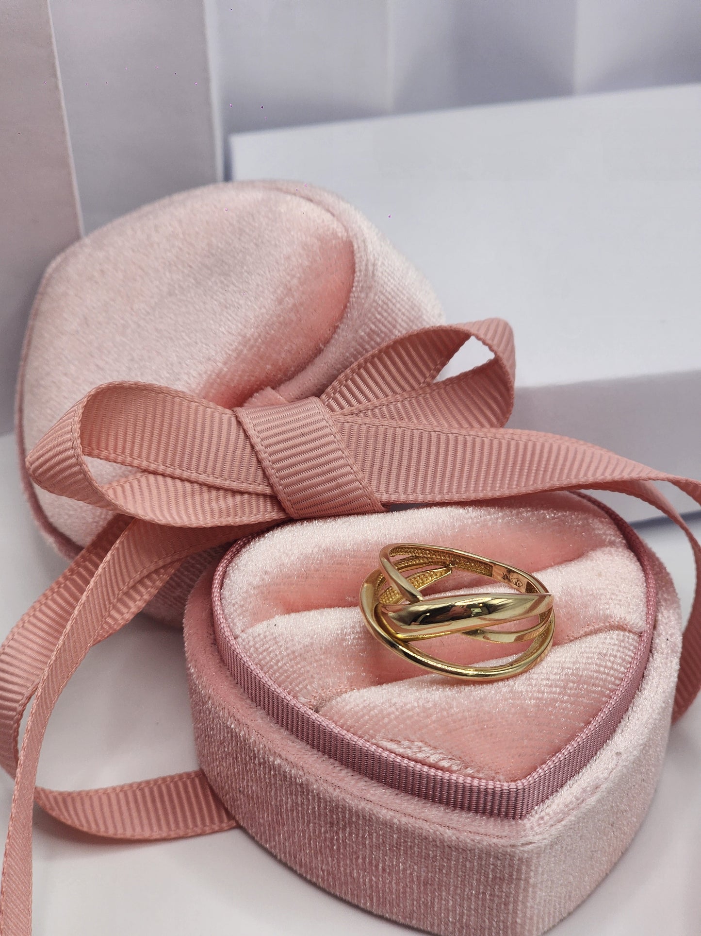 Plain Cruzado Ring