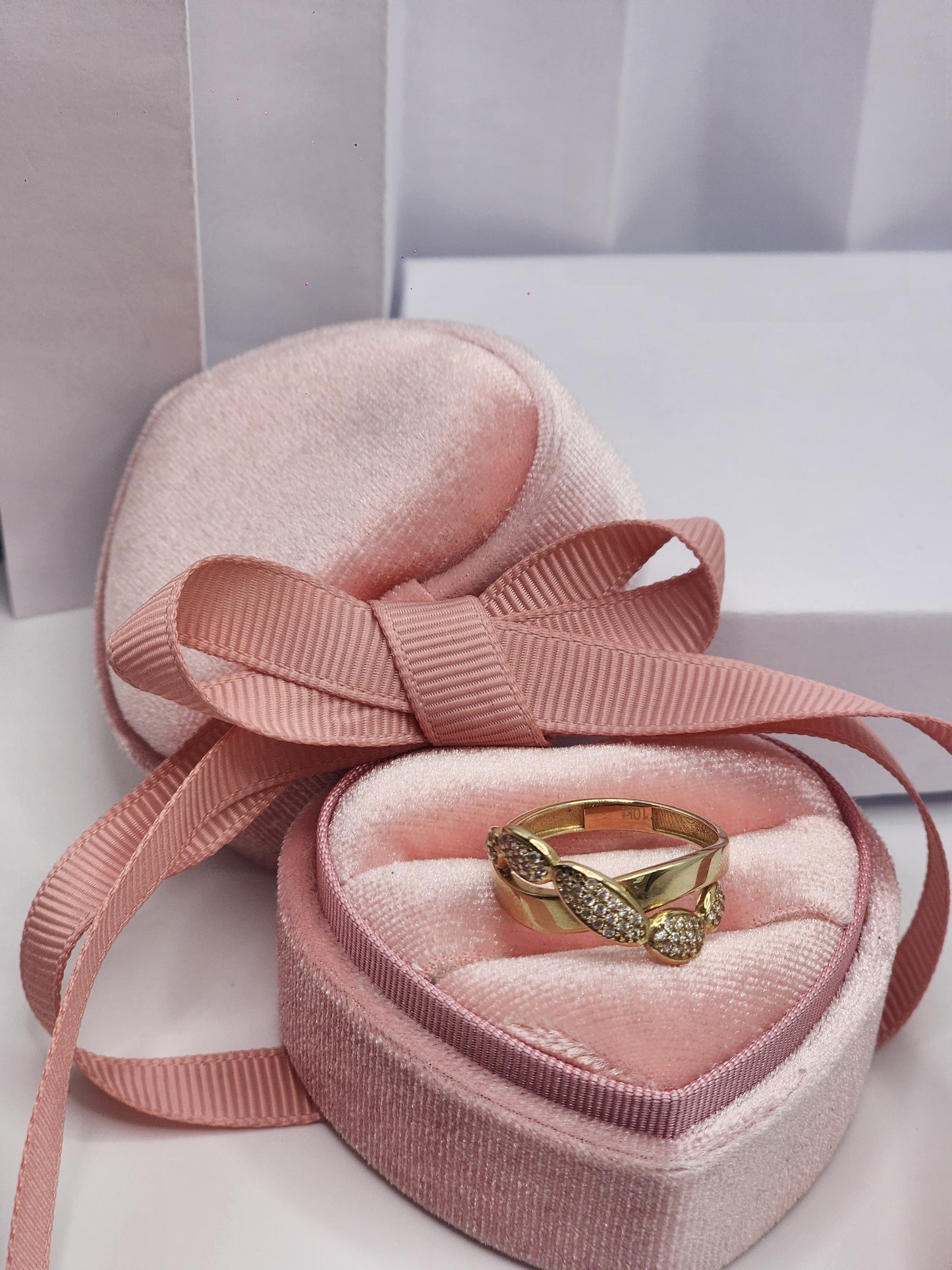 Cross Ring with Zirconia