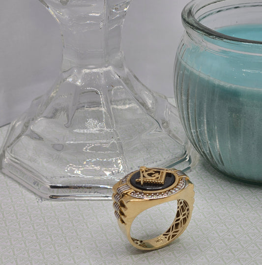 Black Die Ring