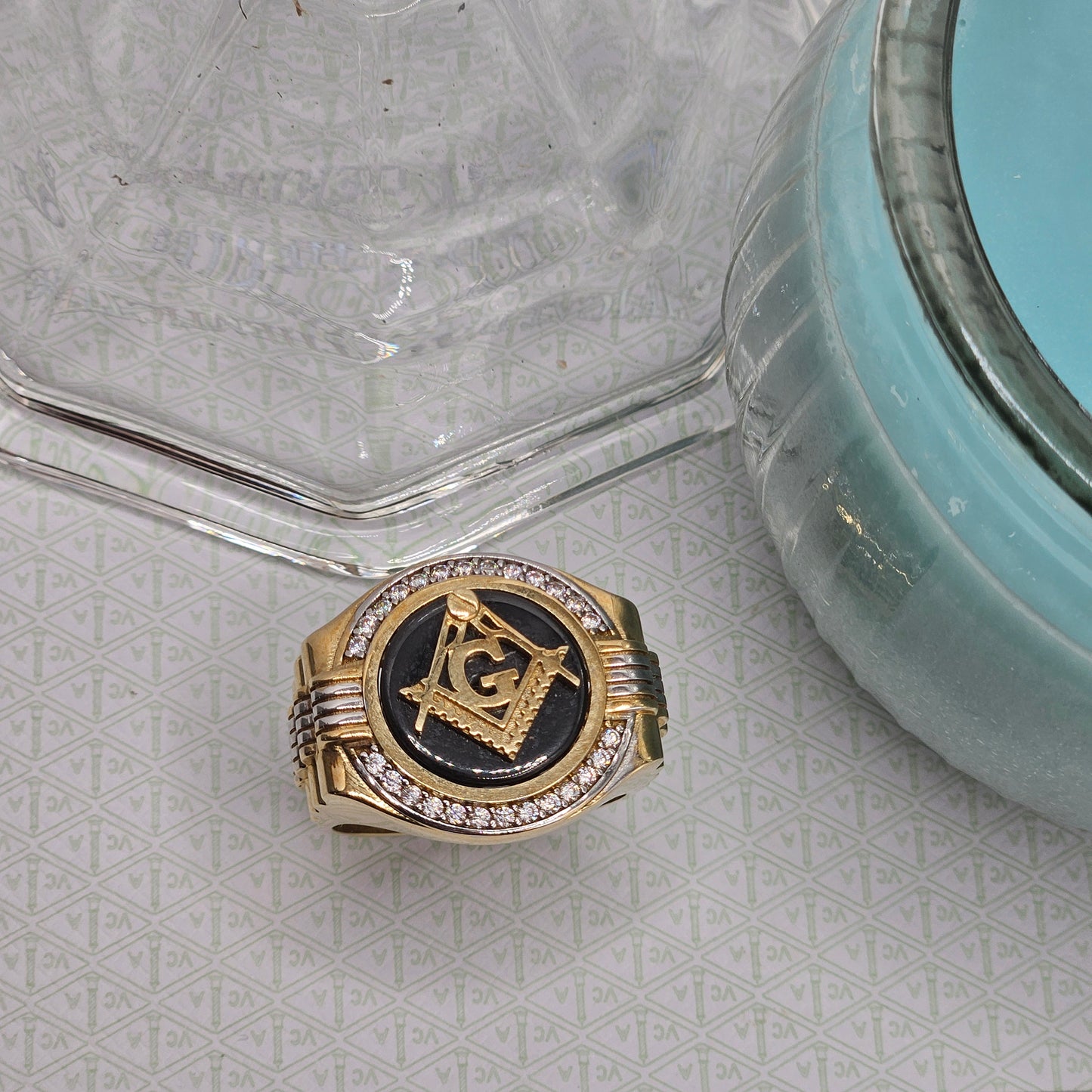 Black Die Ring