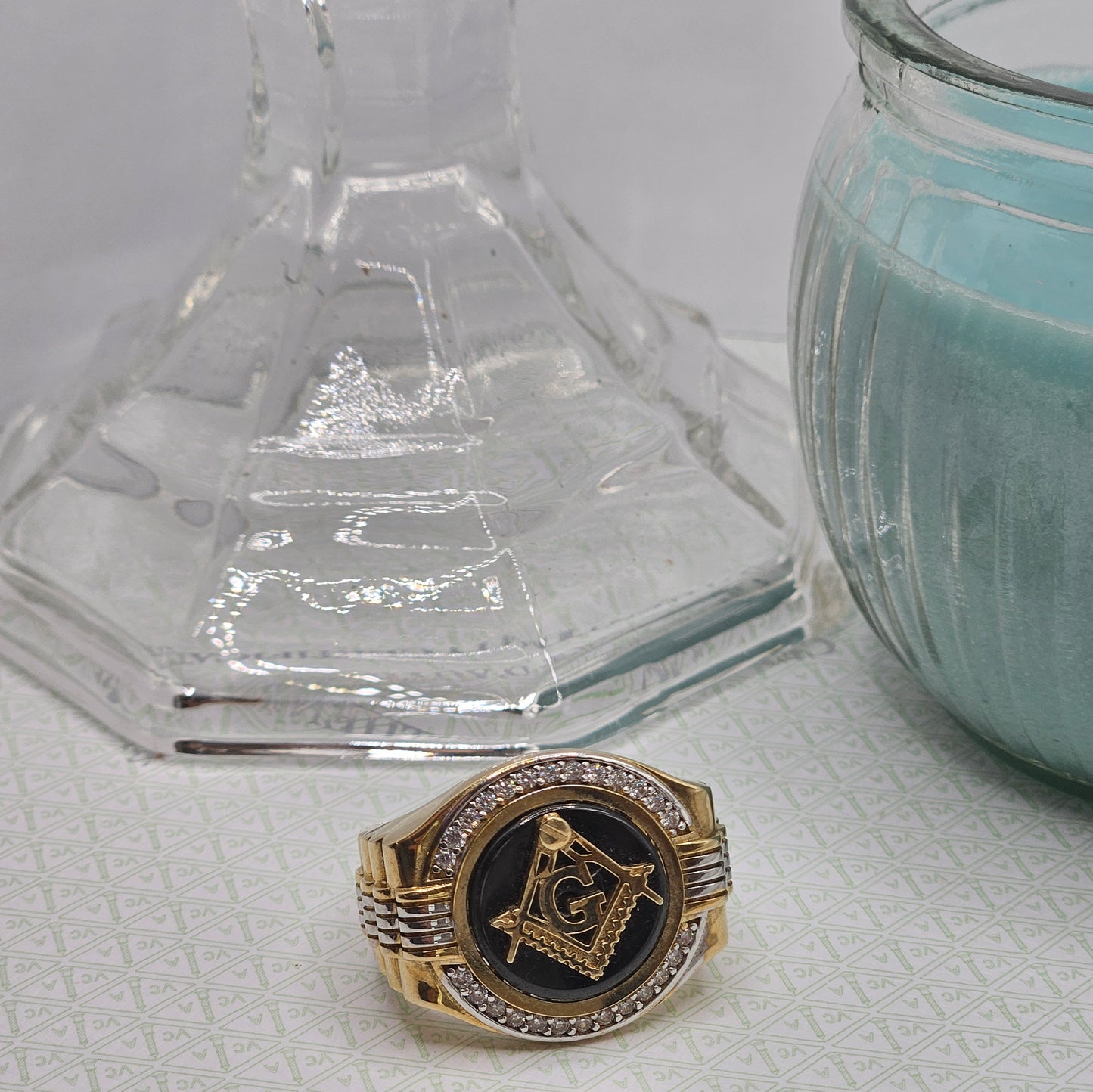 Black Die Ring