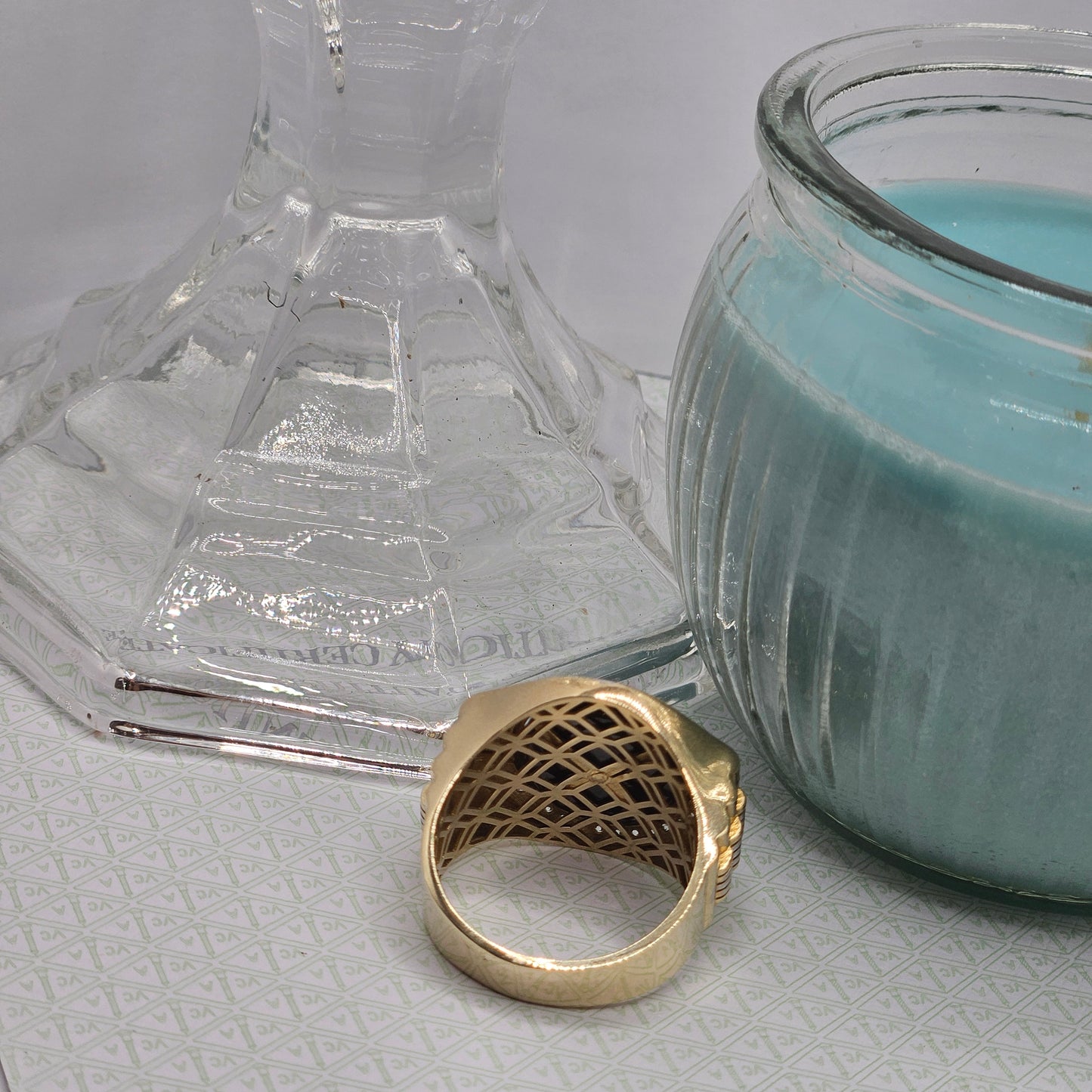 Black Die Ring