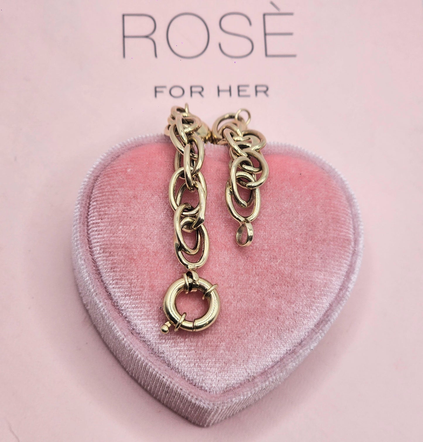 Double Chain and Ball Bracelet