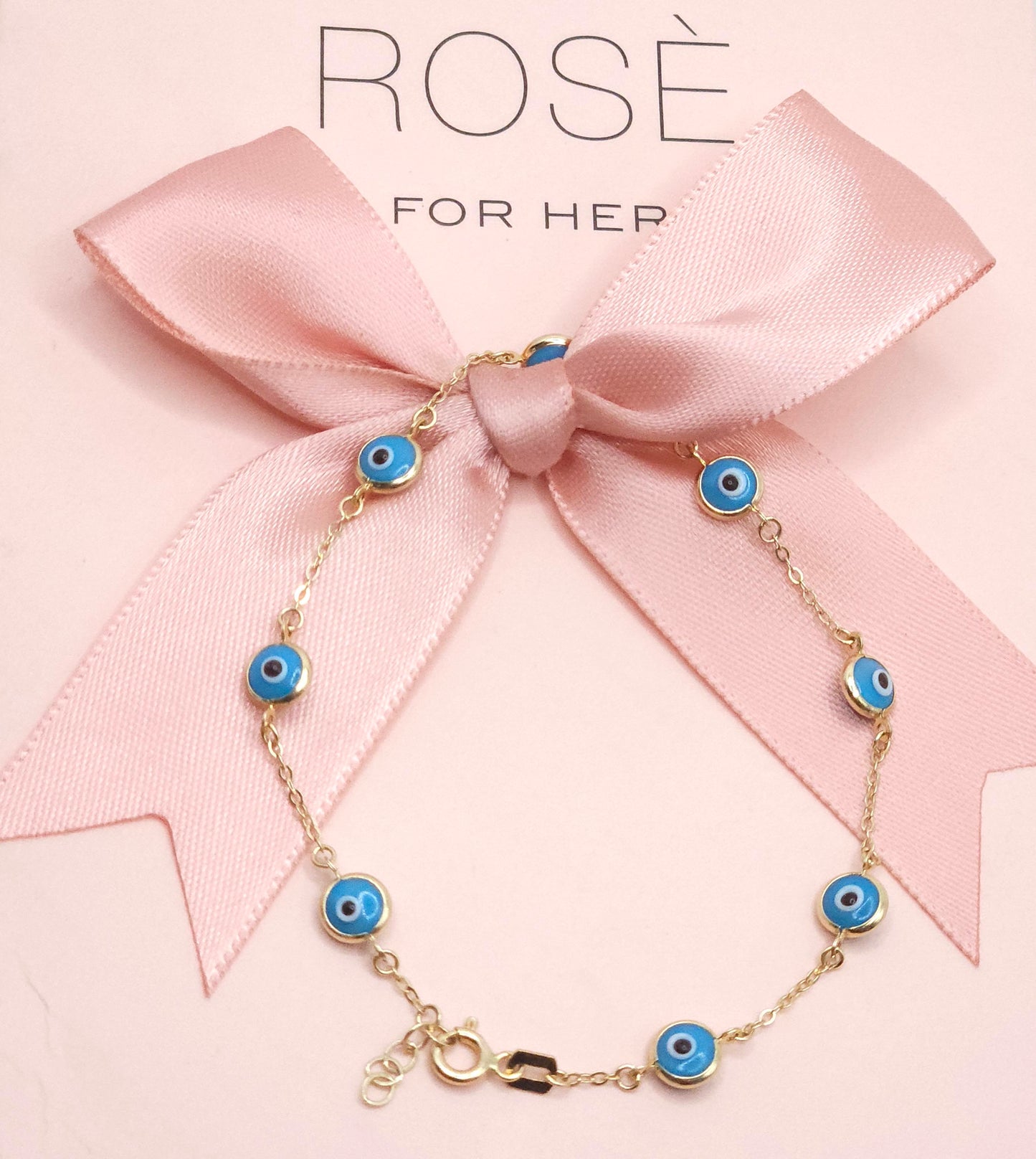 Sky Blue Eye Bracelet