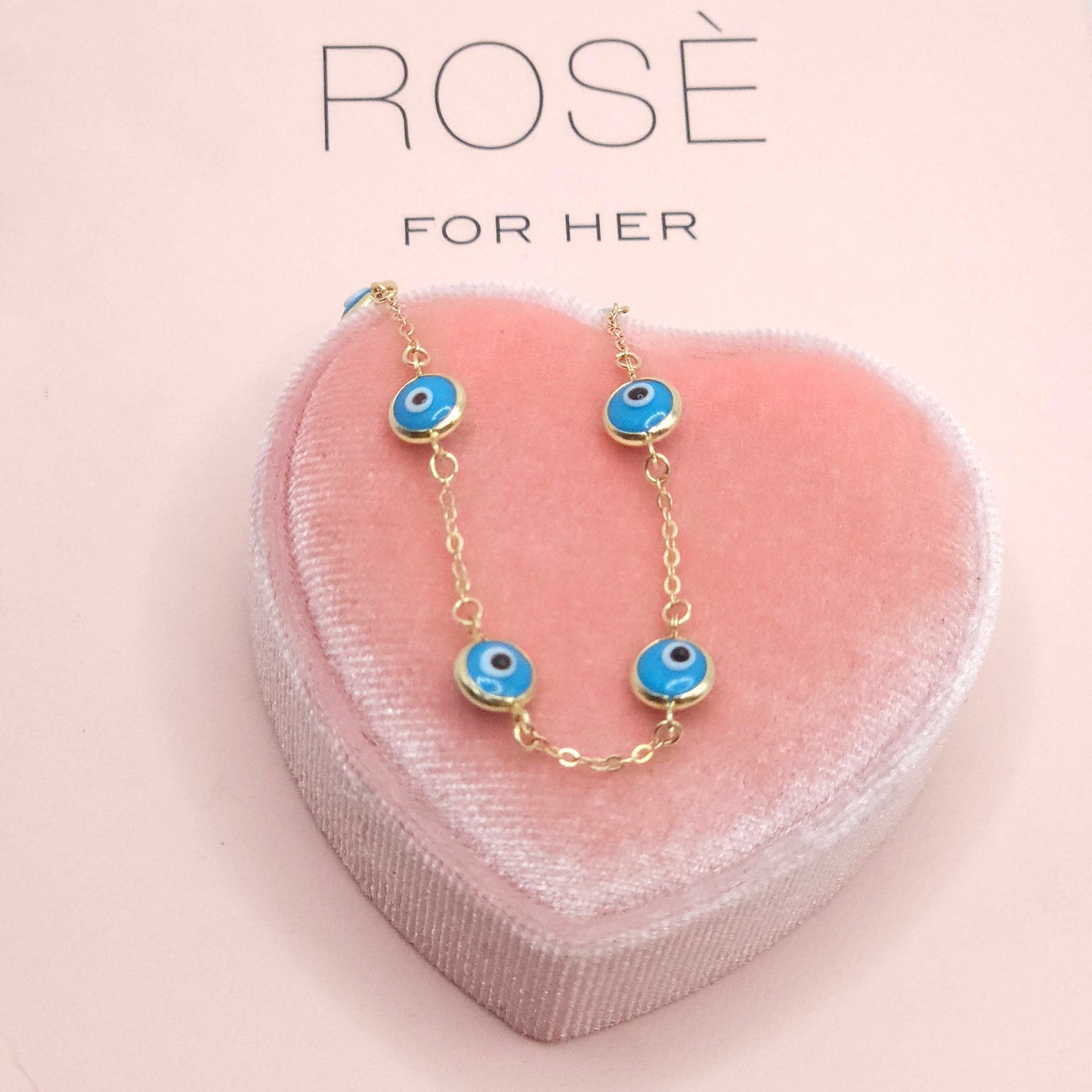 Sky Blue Eye Bracelet
