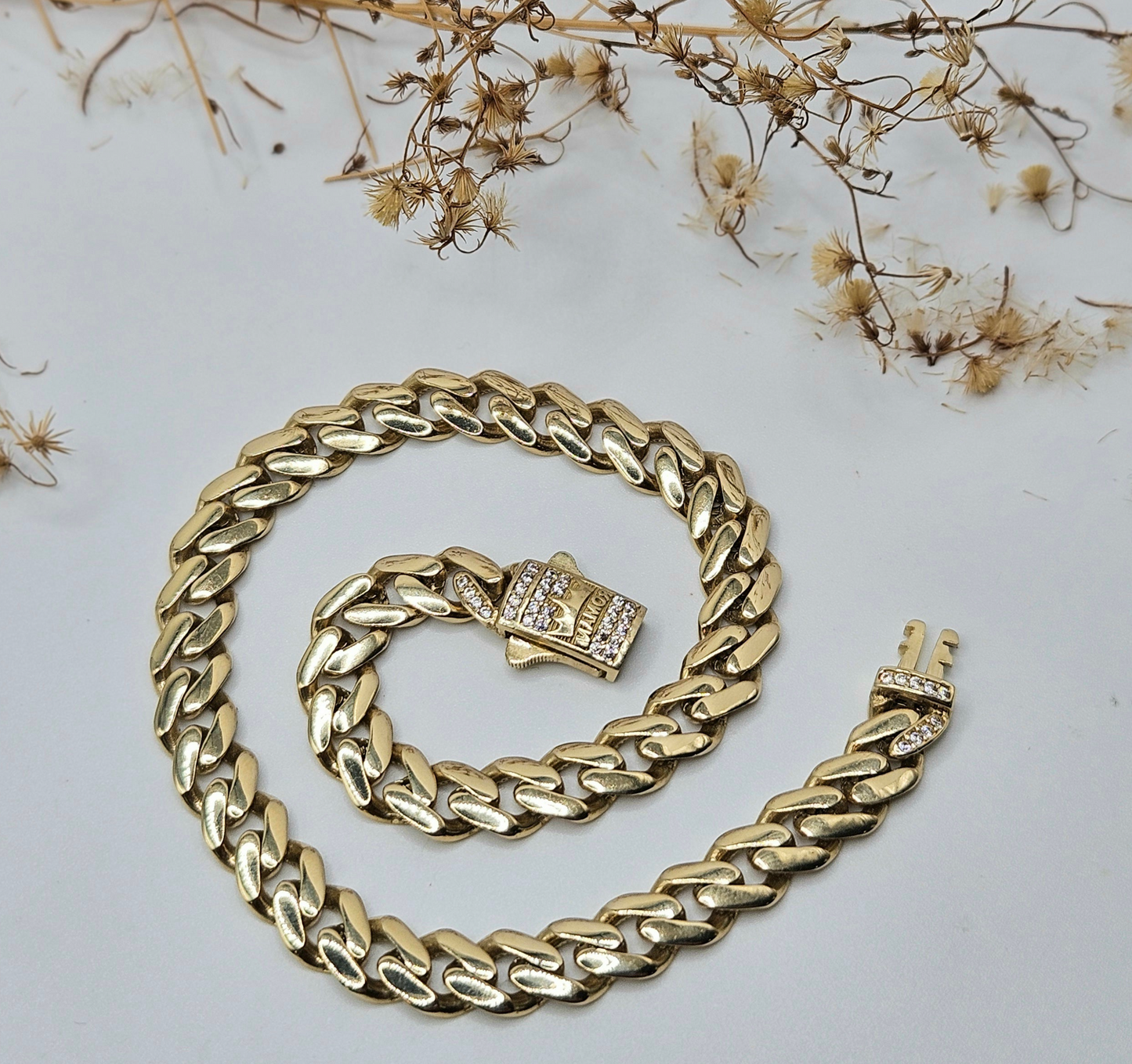 Bracelet with Crown and Zirconia Closure