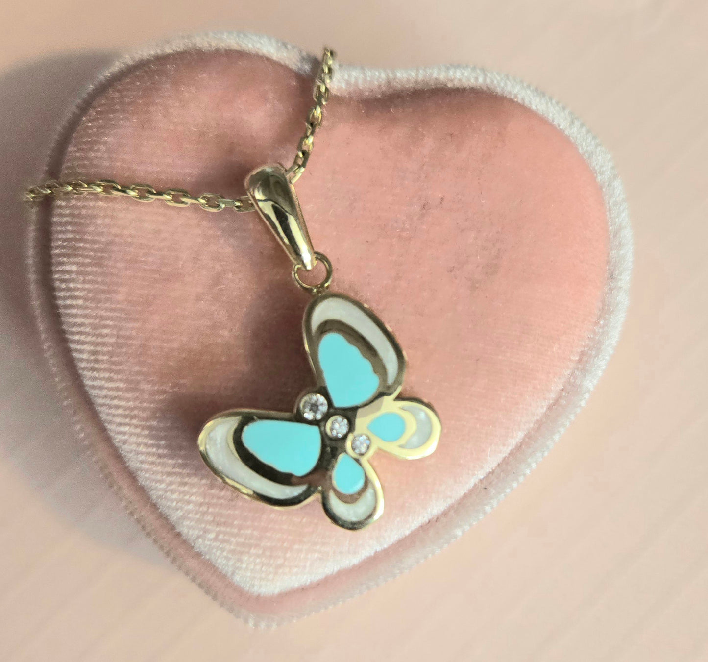 Chain with Butterfly Pendant