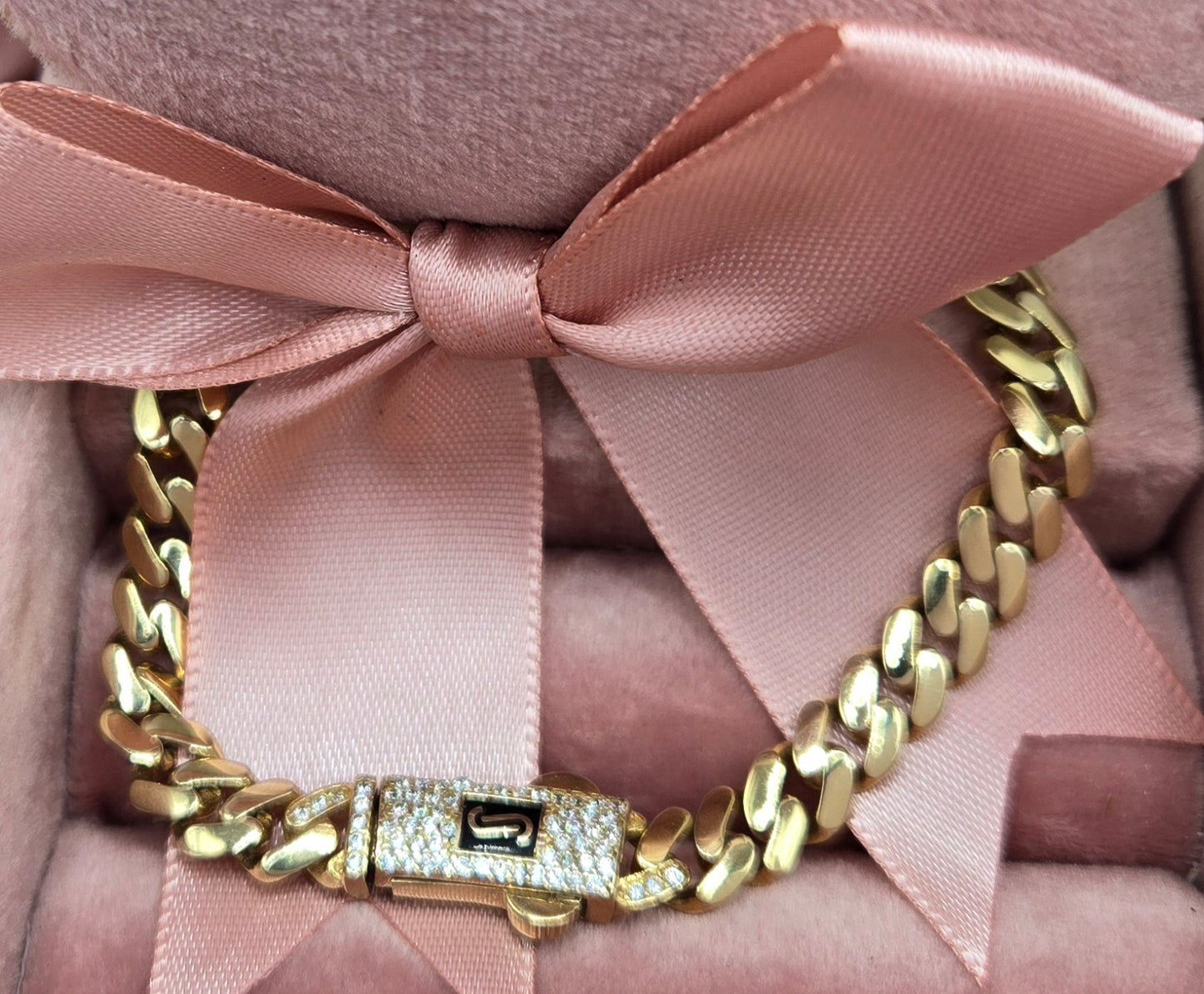 Monaco Chain Zirconia Clasp