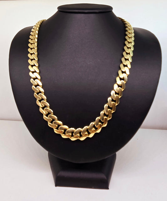 Monaco Chain with Zirconia Crown Clasp
