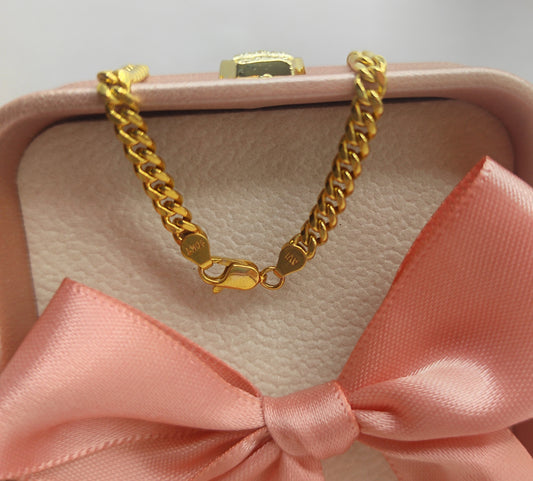 Hallow style Cuban chain